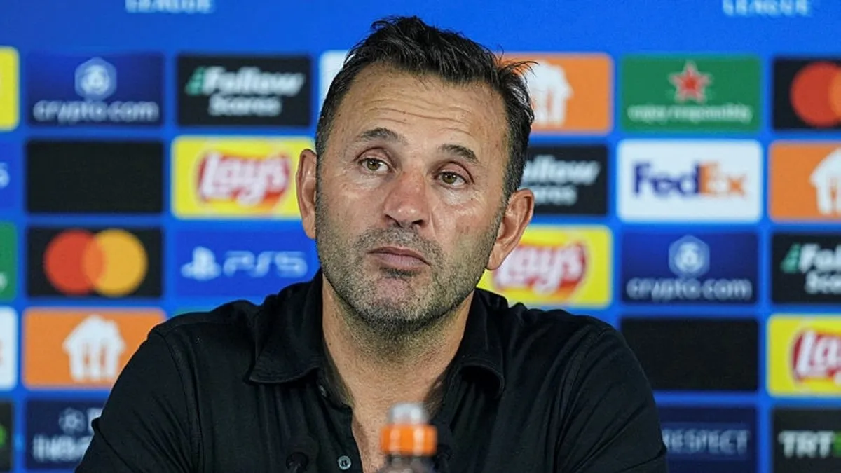 Okan Buruk: Hedefimiz Avrupa Ligi’ni kazanmak