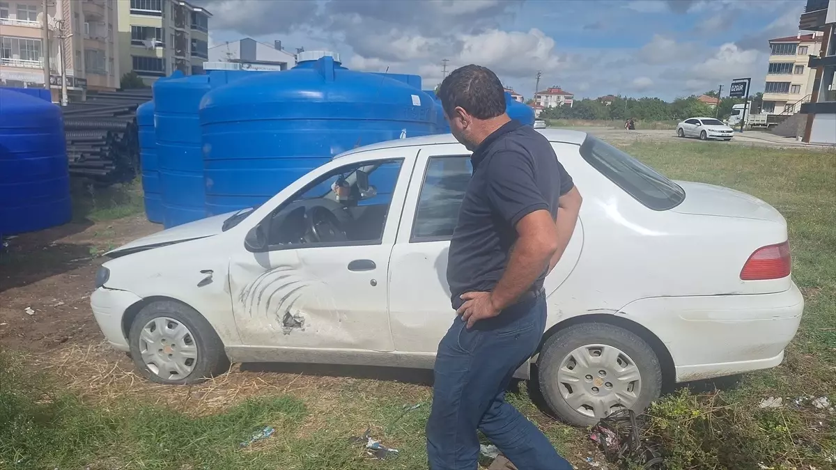 Bafra’da 3 Araçlı Trafik Kazası