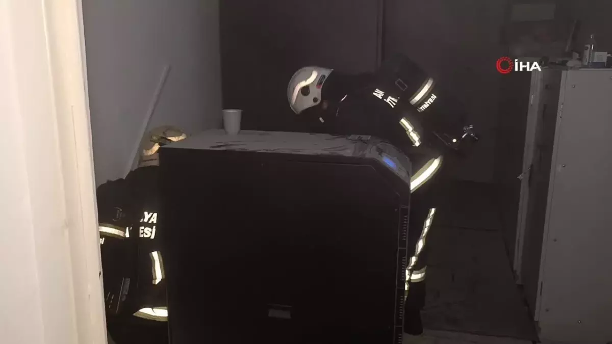 Manavgat Gençlik Merkezi’nde Yangın Paniği