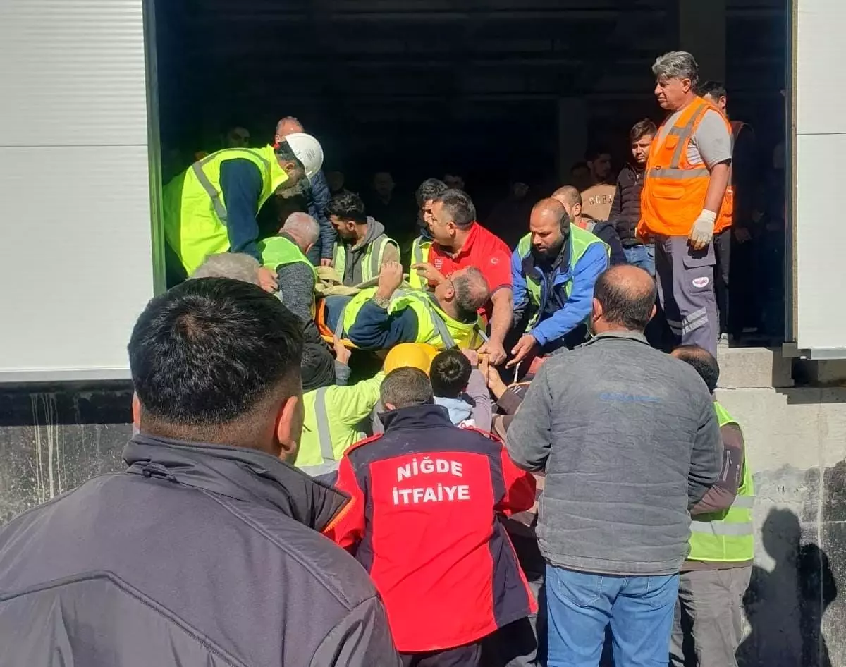 Niğde’de Şantiye Şefi Asansör Boşluğuna Düştü