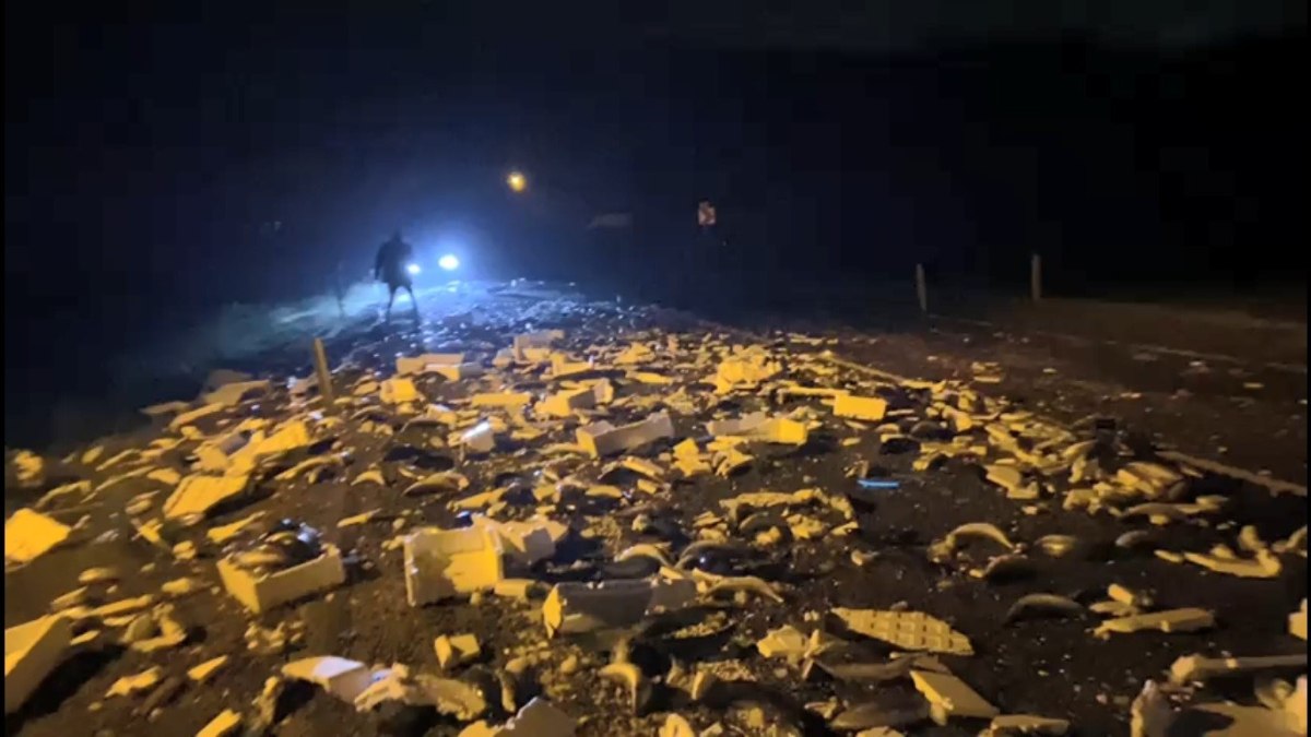 Bartın’da kara yolu balık haline döndü