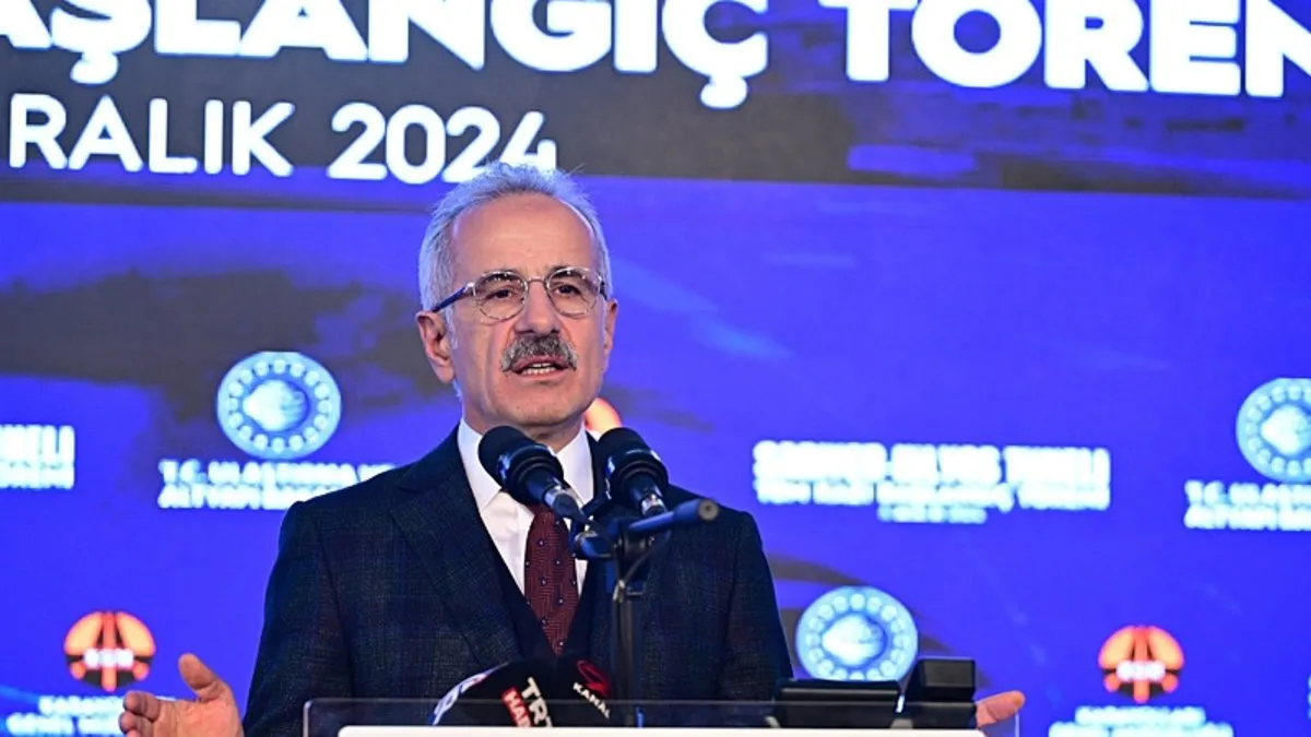 Sarıyer Kilyos Tüneli için ilk kazma vuruldu! Bakan Uraloğlu duyurdu: Seyahat süresi 5 dakikaya inecek