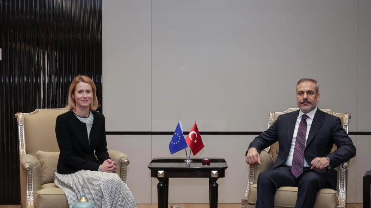 Bakan Fidan, AB Yüksek Temsilcisi Kallas ile görüştü