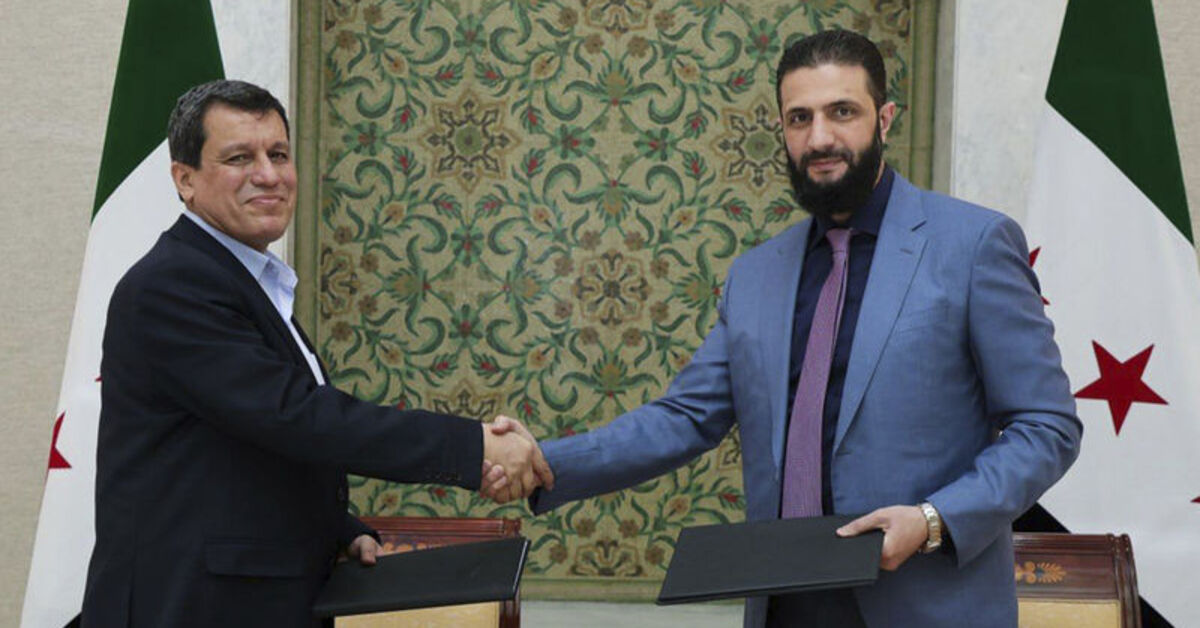 Şam ile SDG arasında ilk görüşme sonuçlandı: ABD sürece dahil oluyor