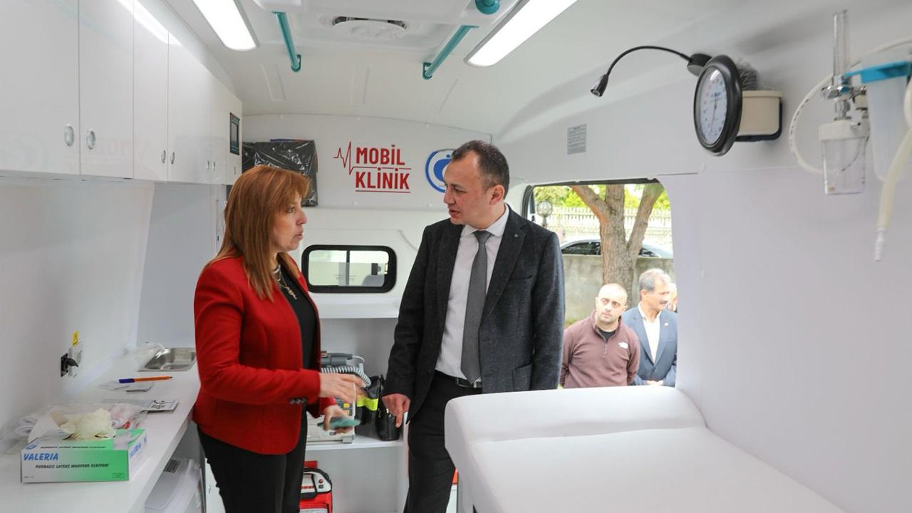 Mobil klinik ile sağlık hizmetinin ulaşmadığı yer kalmayacak